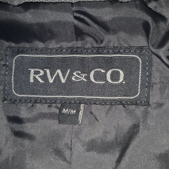 RW&C0 Men's Grey Button Closure Casual Jacket / Blazer - Picture 3 of 6